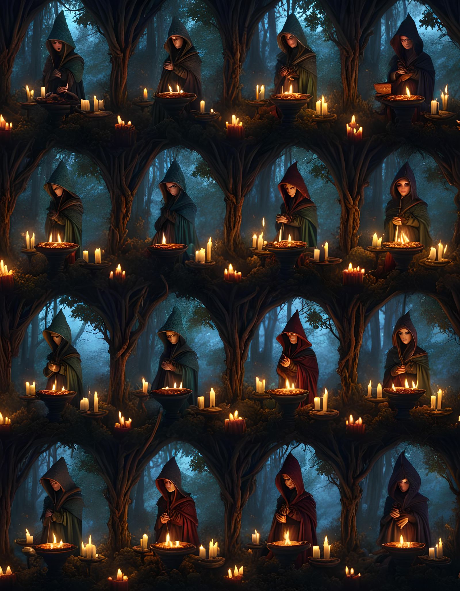 Enchantress of Flame in Goblin Forest