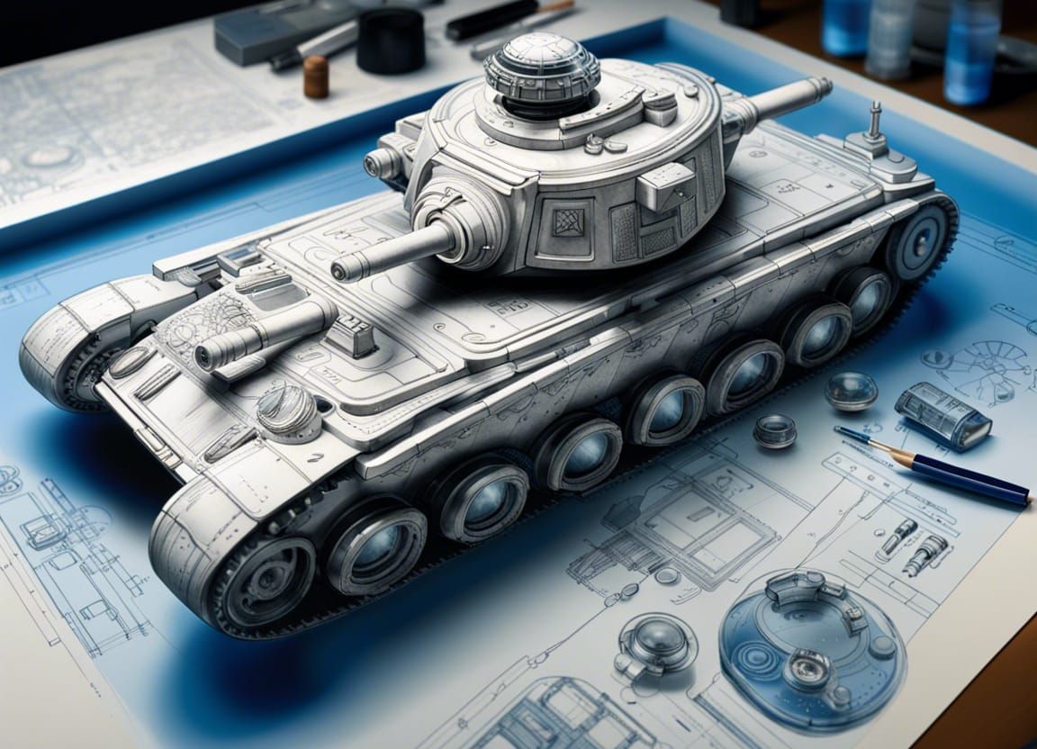 Retrofuturistic Bubble Tank: Photorealistic Masterclass