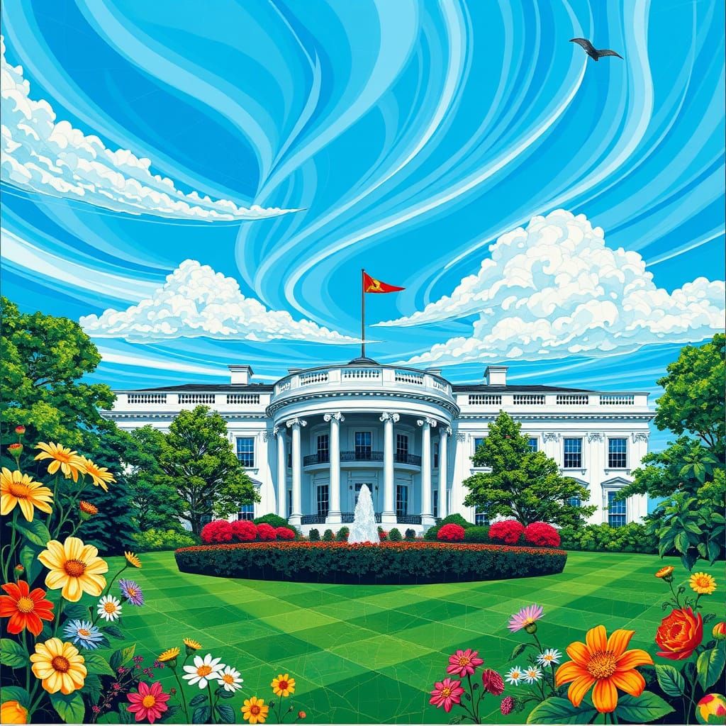 White House, Mosaic Art