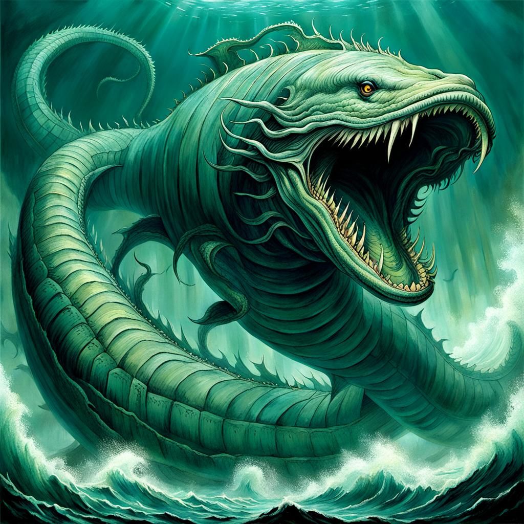Biblical Leviathan: Mythical Sea Monster