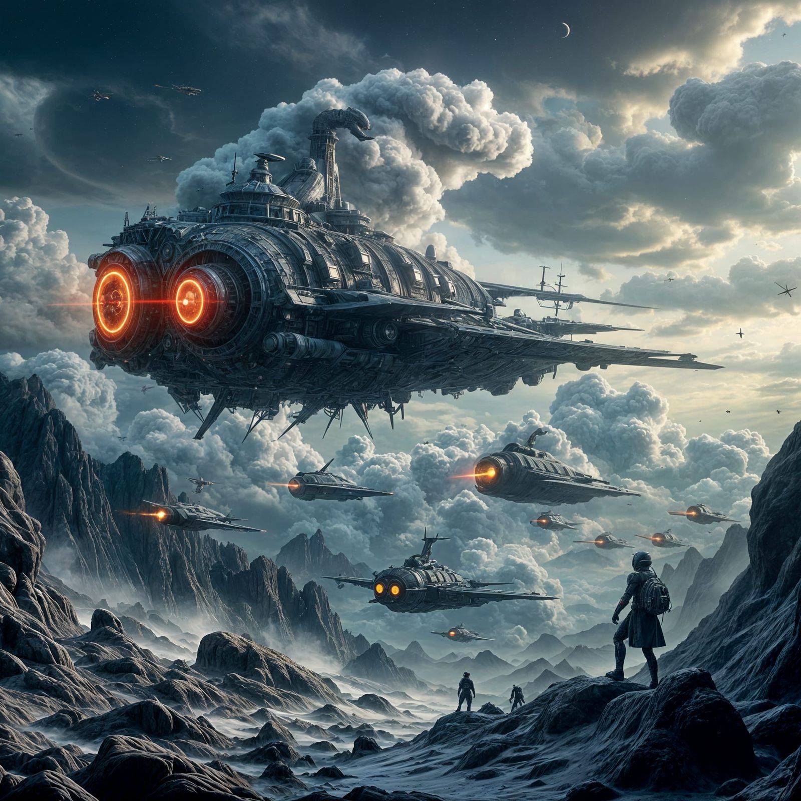 Earth's Gritty Counterattack Against Alien Armada