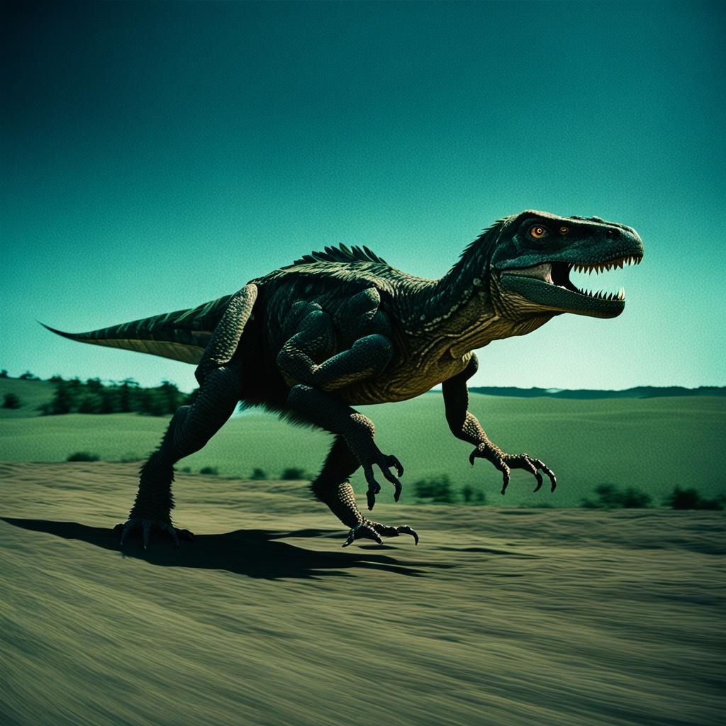 Dramatic Cinematic Film Still with Atmospheric Lighting