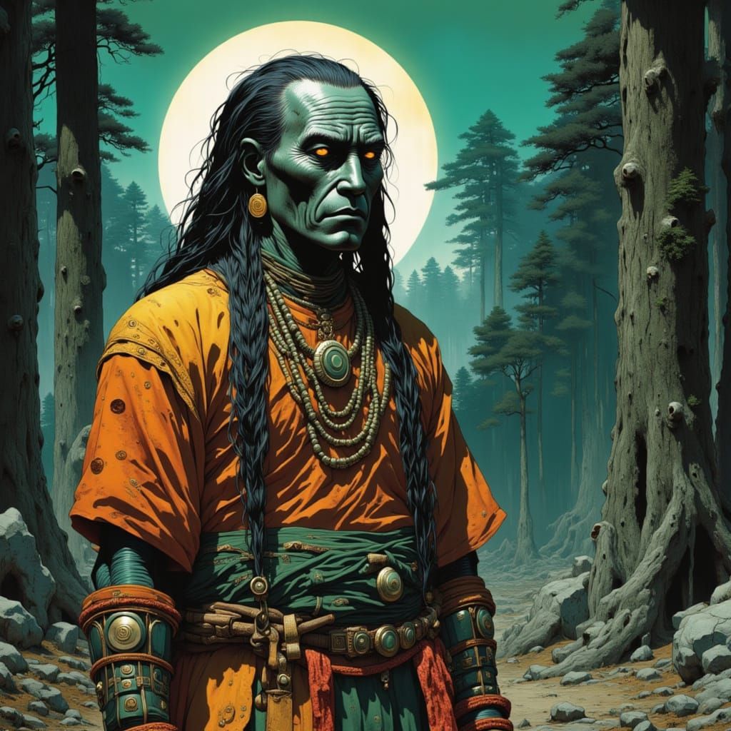 Dzoavits: Native American Demon in Gothic Surrealism