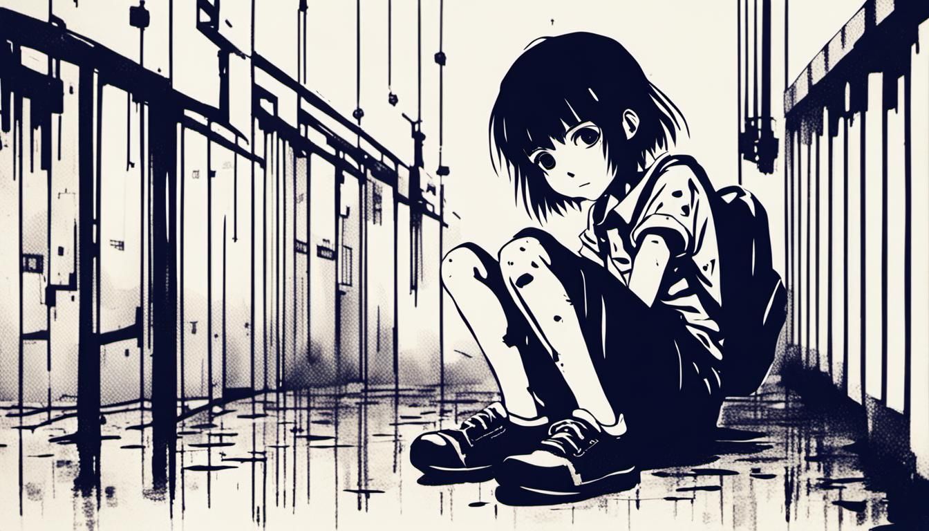 Creepy Digital Art Inspired by Serial Experiments Lain