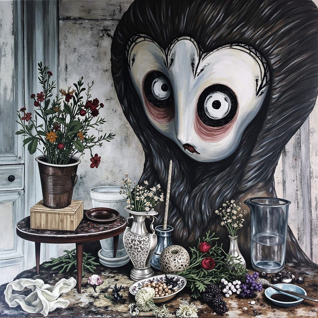 "Herregud Edvard! Have you been decorating the hallway?" 'Hv...