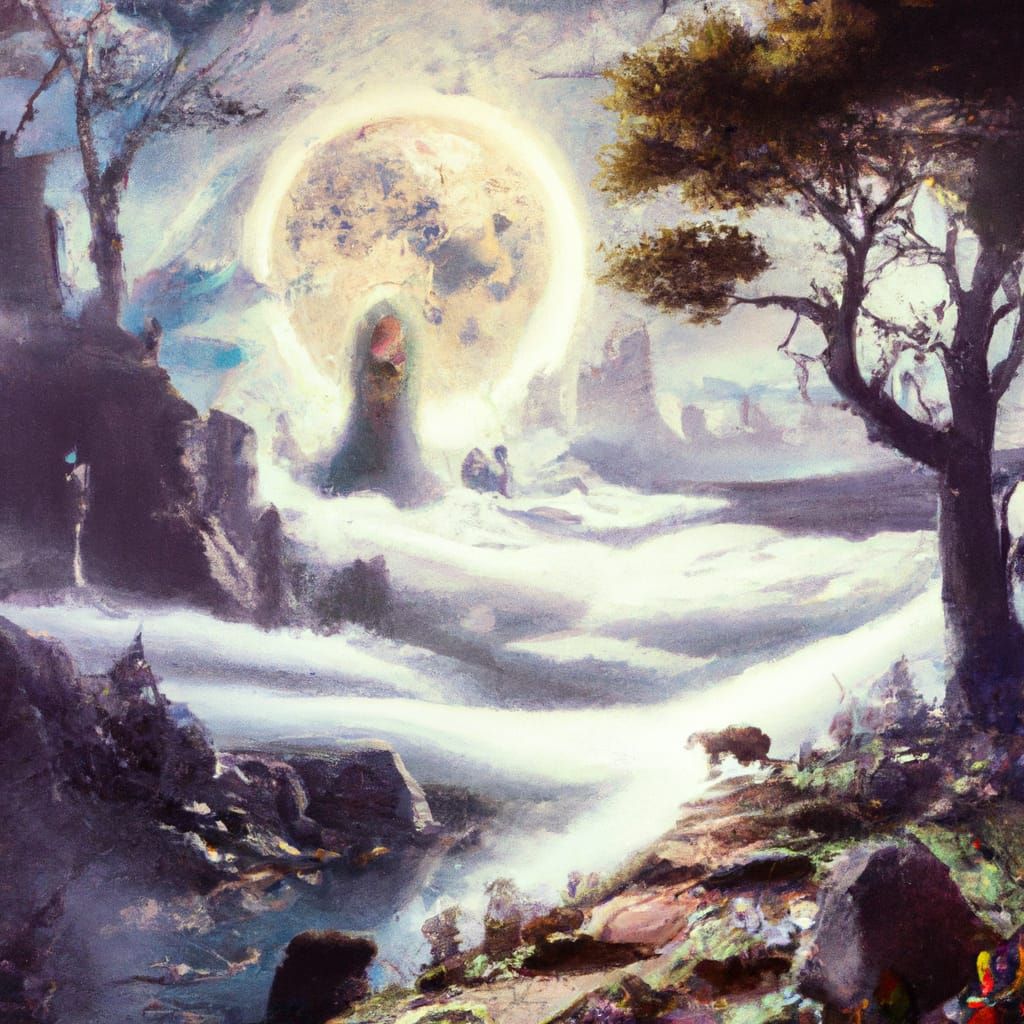 Ethereal Horror in Ultra-Realistic Surrealism