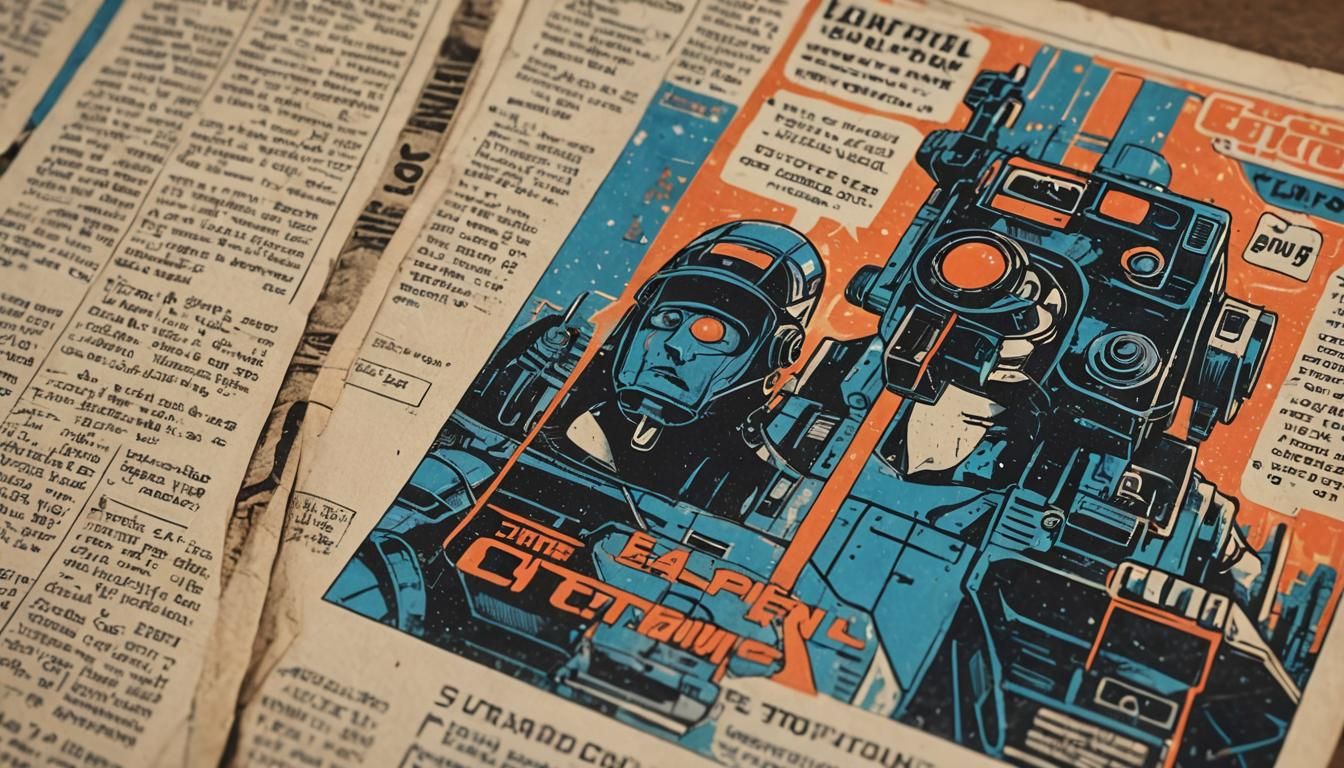 Retro Sci-Fi VHS Tape Comics: Eastern European Style