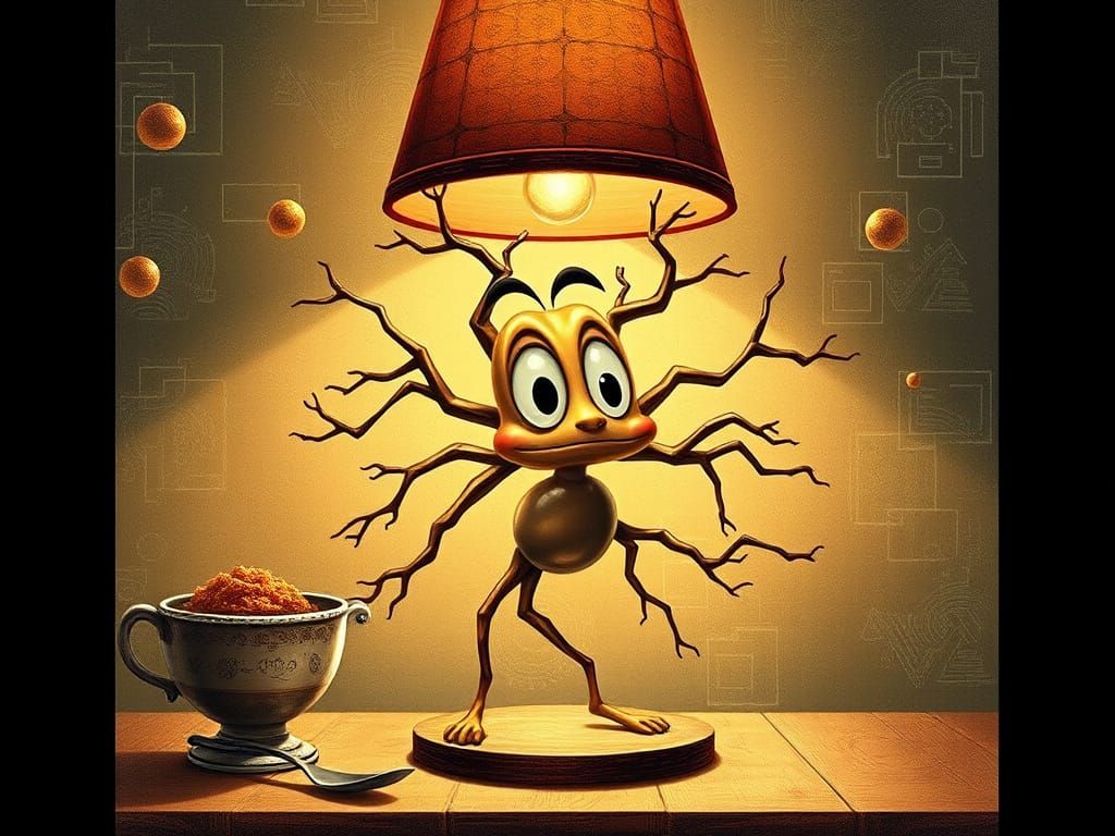 AI Generated Image from Collection of Random Words