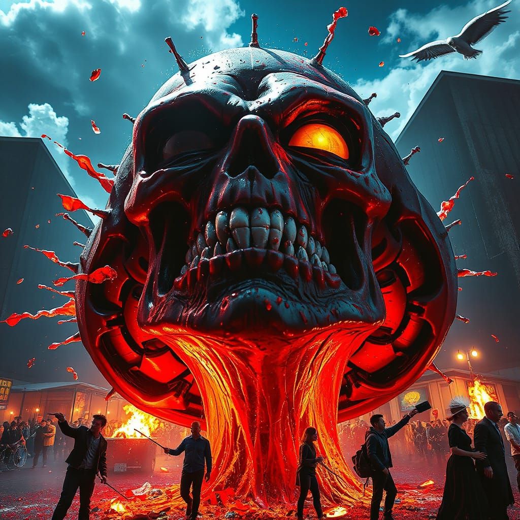 Hyperrealistic Horror Art: Everything Is Awesome