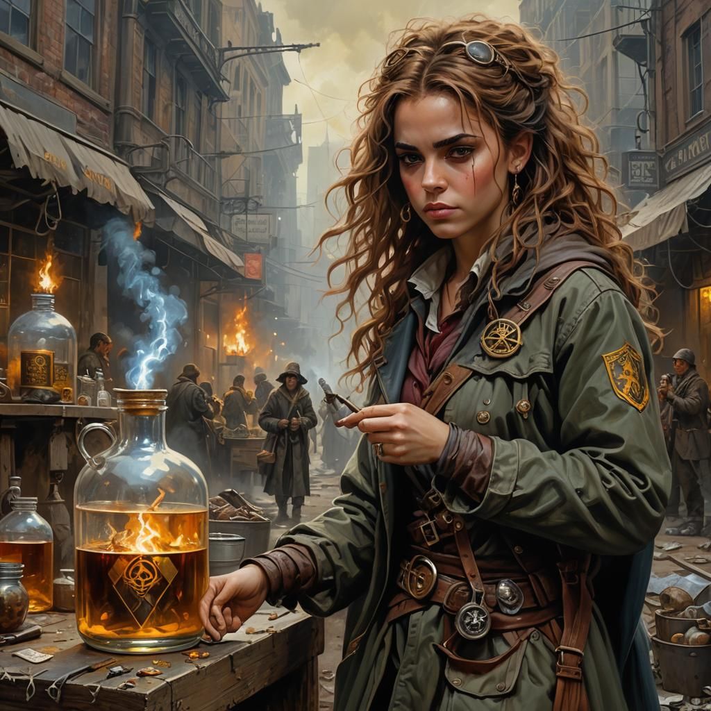 Hermione Granger: Post-Apocalyptic Charlatan in Acrylic