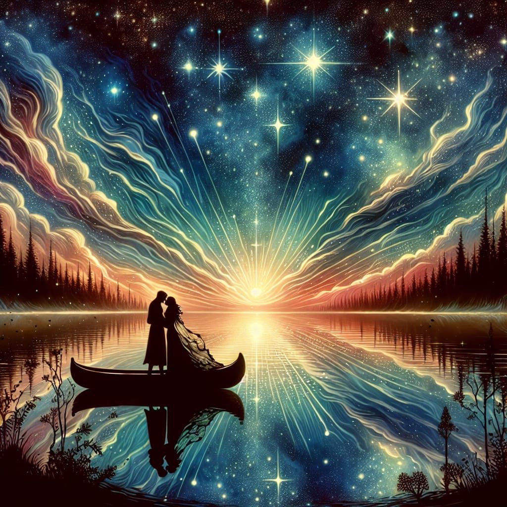 Lovers in the night..