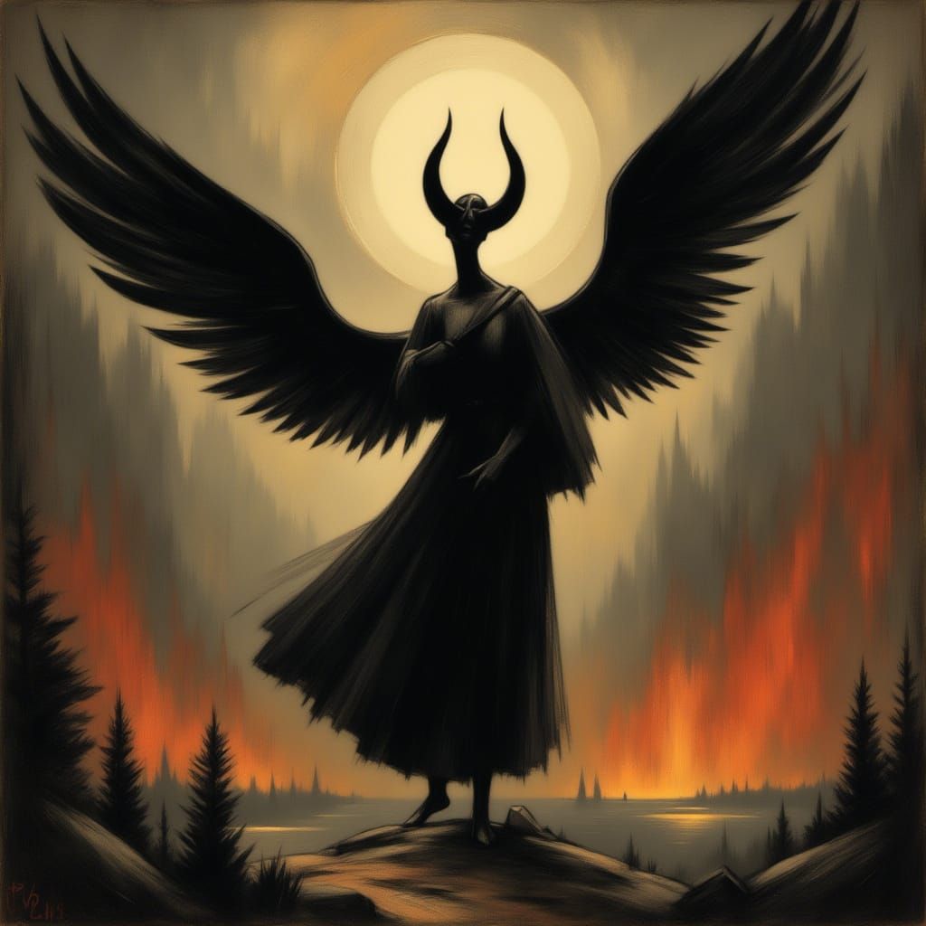 Angels Descending Into Hell