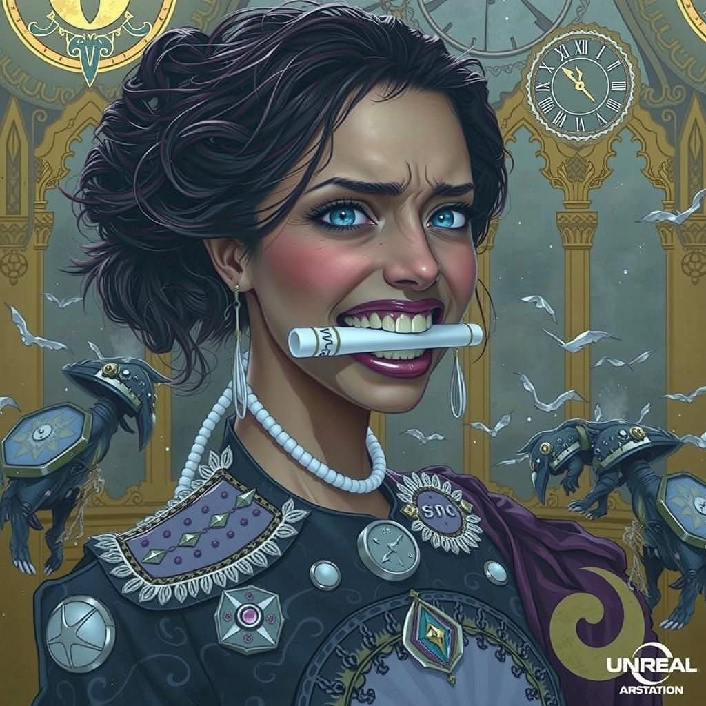 Tormented Maiden Trapped by Enchanted Marker