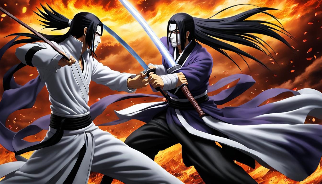 Anime-Inspired Battle: Orochimaru vs. Sosuke Aizen
