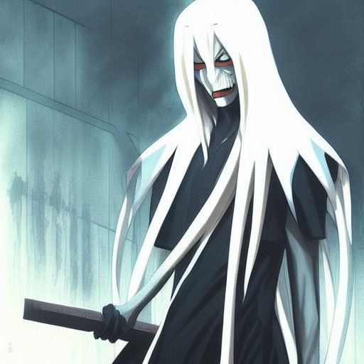 Sinister Anime Figure in Bleach Style