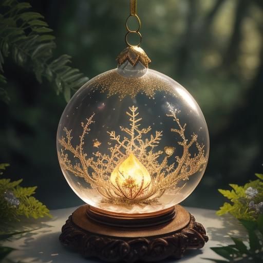 Elven Faery with Reindeer in Enchanted Woodland