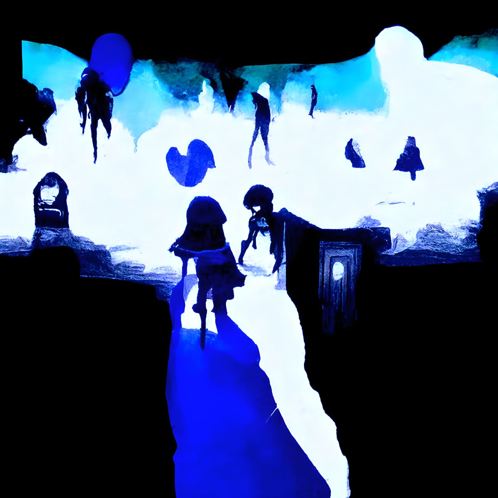 Haunted Ballroom: A Nostalgic Scene