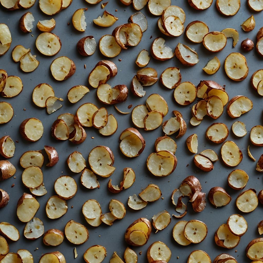 Grotesque Flesh Figure Torn Apart and Stitched