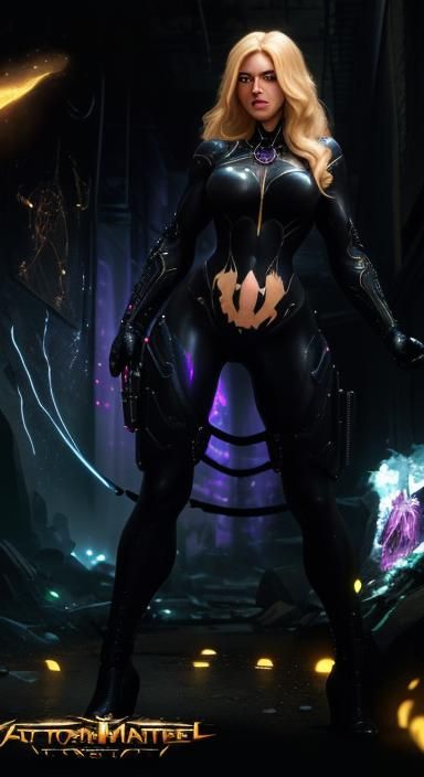 Hyperrealistic Secret Agent in Dark Fantasy Comic Art