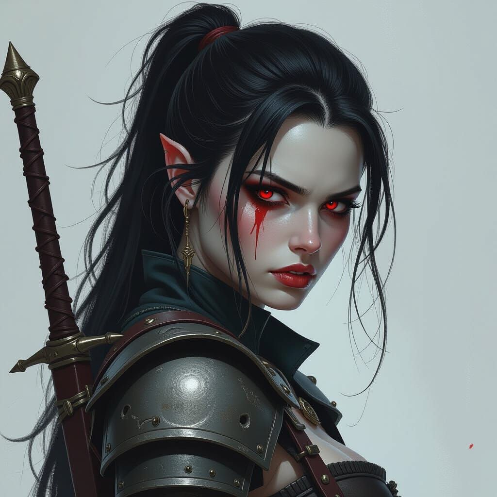 Skallag Warrior Close-Up: Cold Hatred, Bone Armor