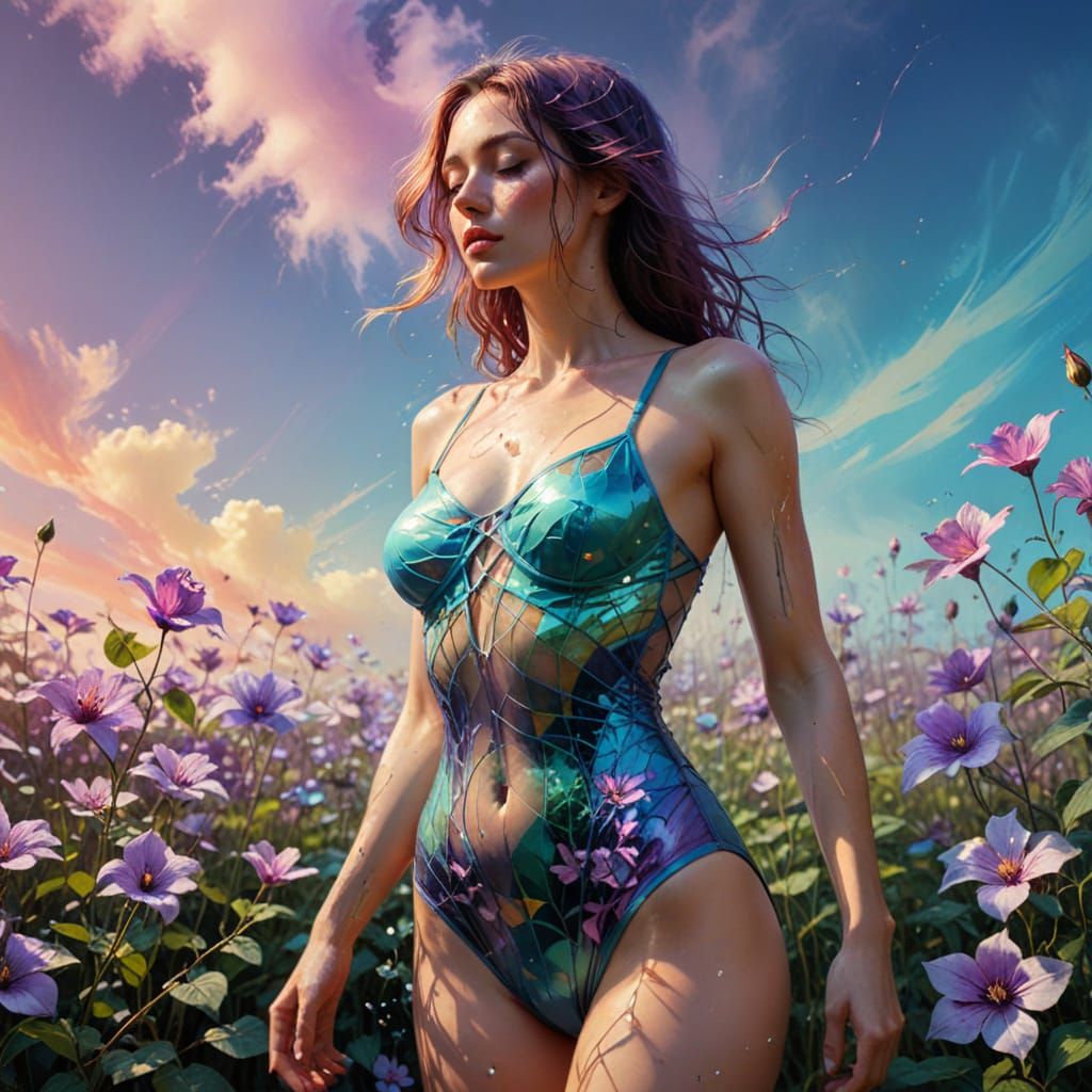 "Delicate petals