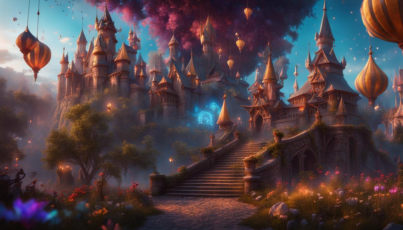 Fantastical Festival of Magic: Digital Concept Art