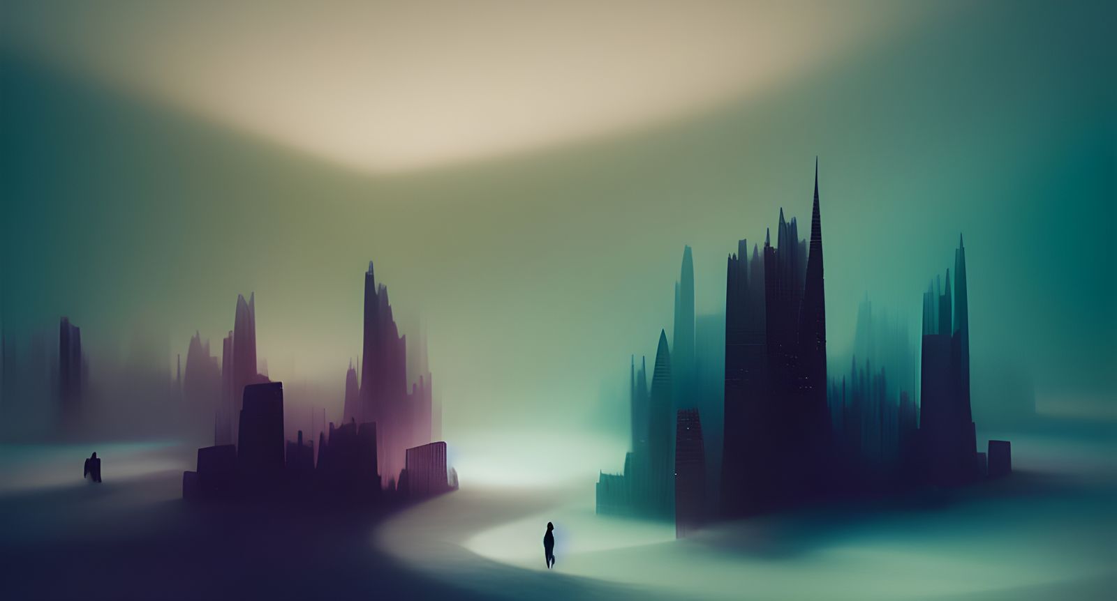 Ethereal Metropolitan Needlework in 8k 3D Depth