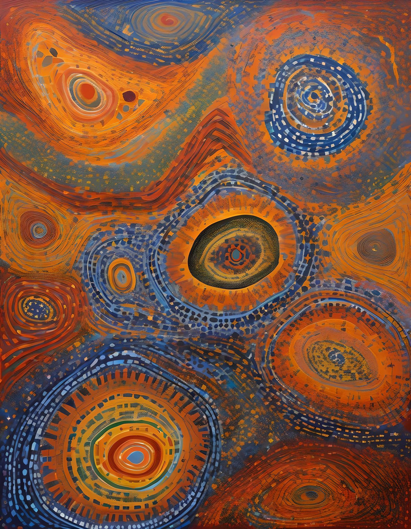 Genesis of the Universe: Aboriginal Dreamtime Art