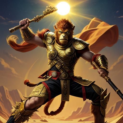 Sun Wukong Battles Thor in Epic Showdown