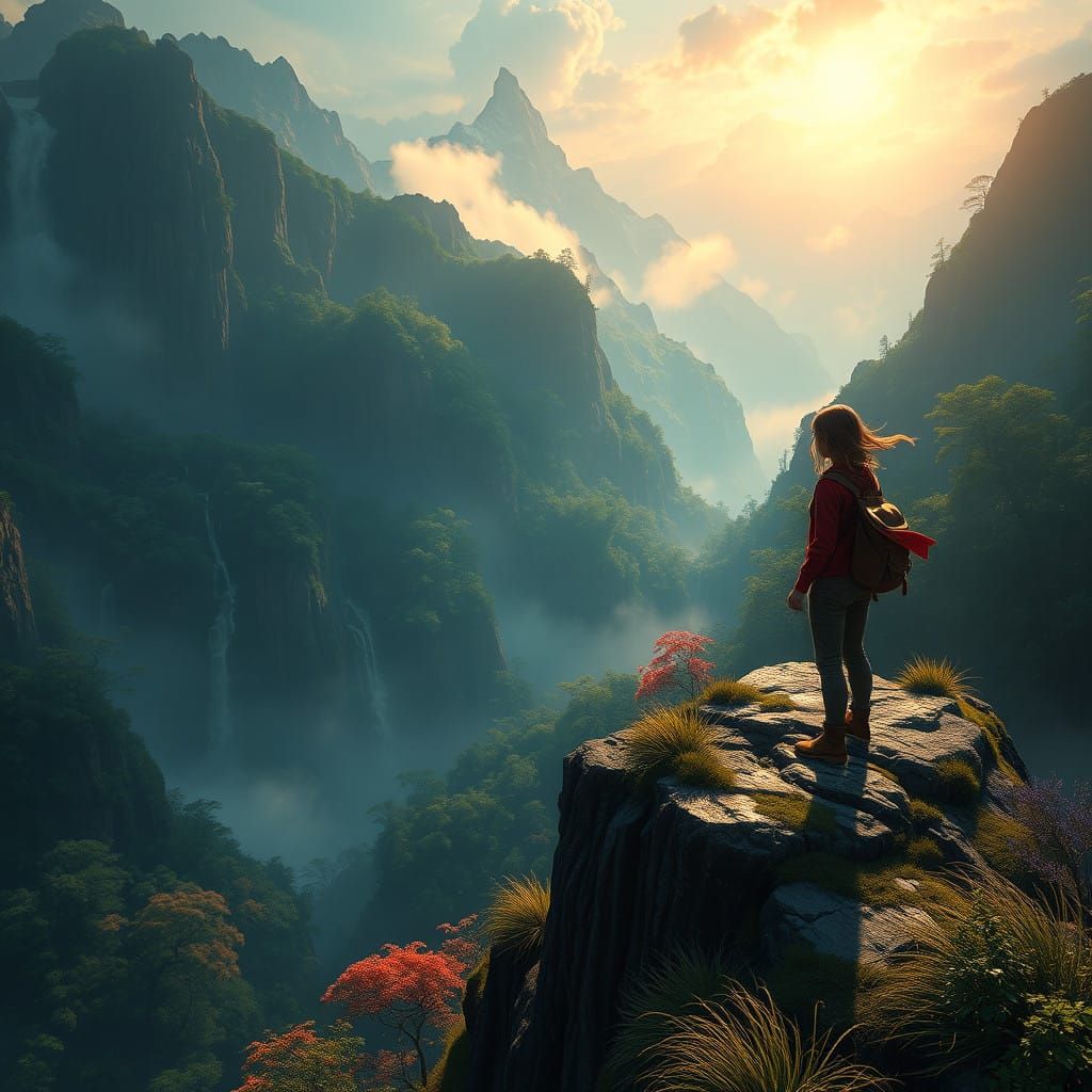 Mystical Realm of Emerald Dreams