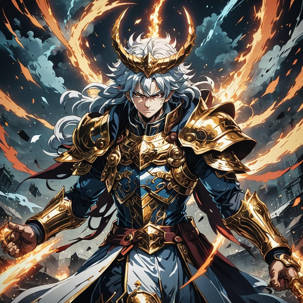 Anime Manga Scan of Divine Wrath by Studio Trigger