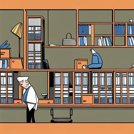 Autistic Mindscape in Golden Age Comic Style