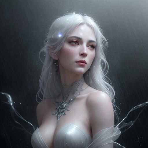 Constellation Kitten in Bioluminescent Alleyway, Digital Art