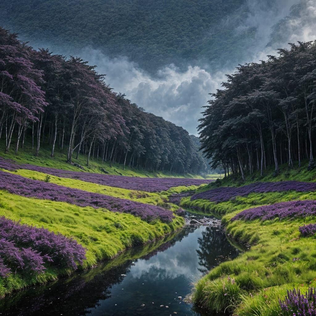 Hopeful Surrealism in Midnight Bloom