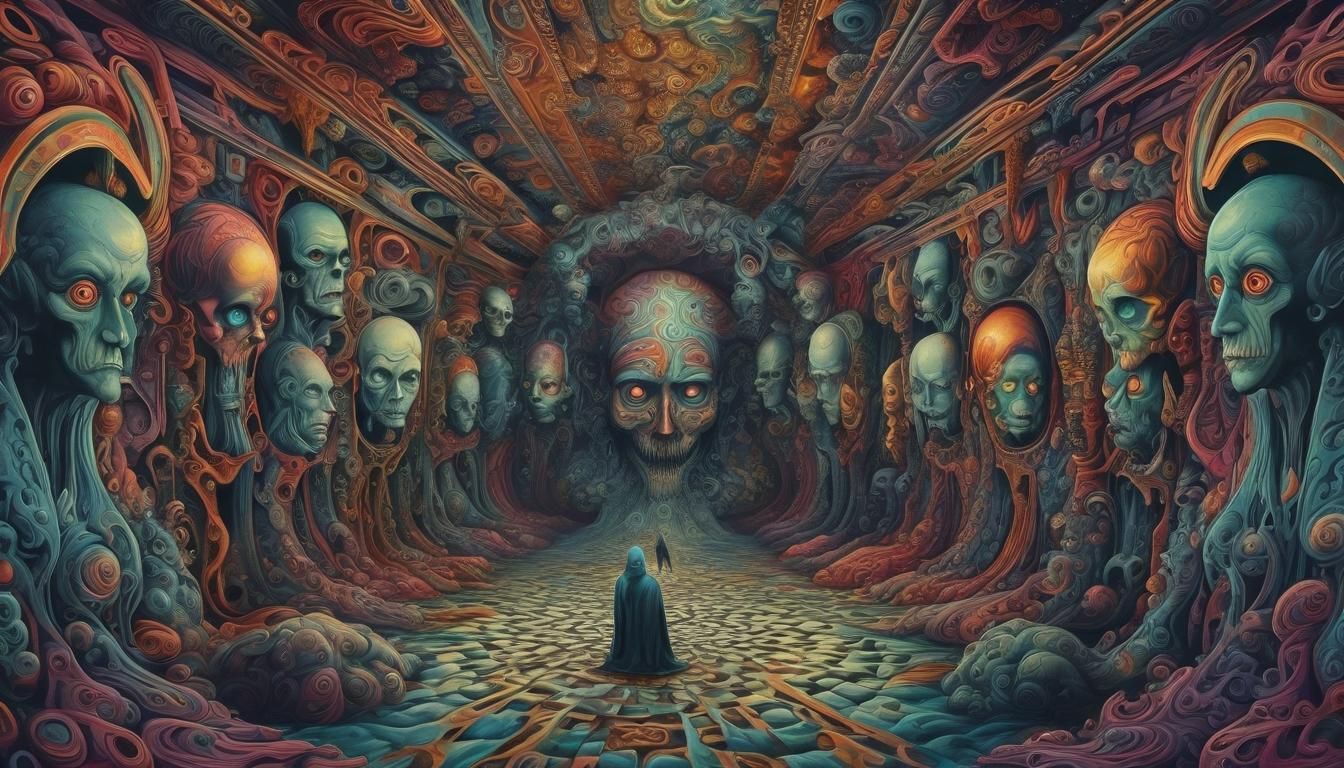 Tormented Souls in a Psychedelic Dimension
