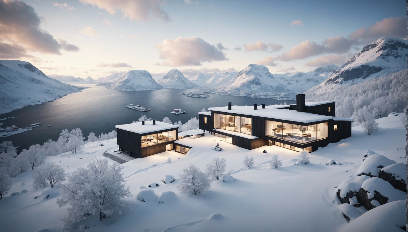 Award-Winning House Design in Snowy Norway