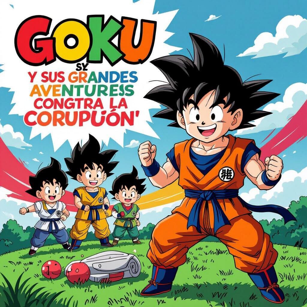 Goku's Great Adventures Against Corruption