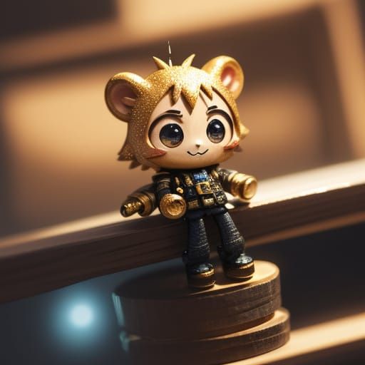 Chibi Handyman Ant in Miniature Workshop Masterpiece