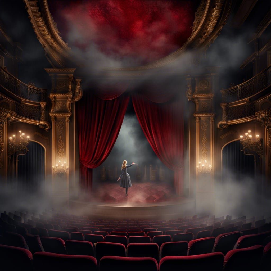 Terrified Spectators in a Fantastical Theatre