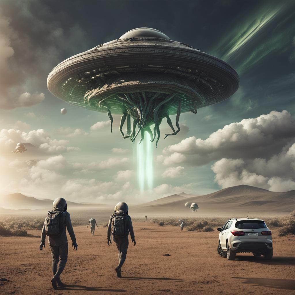 Alien Landing on Earth: First Contact