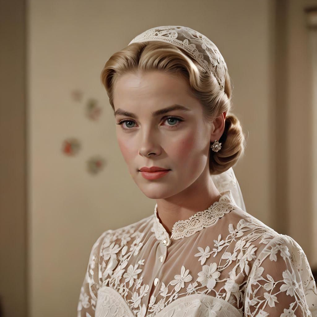 Grace Kelly Wedding Scene: Classic Professional Photography