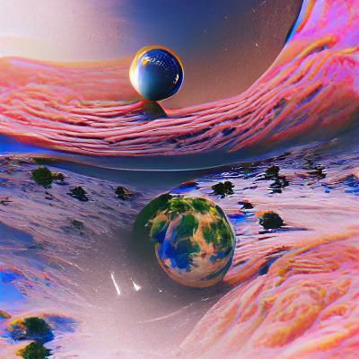 AI Generated Planet