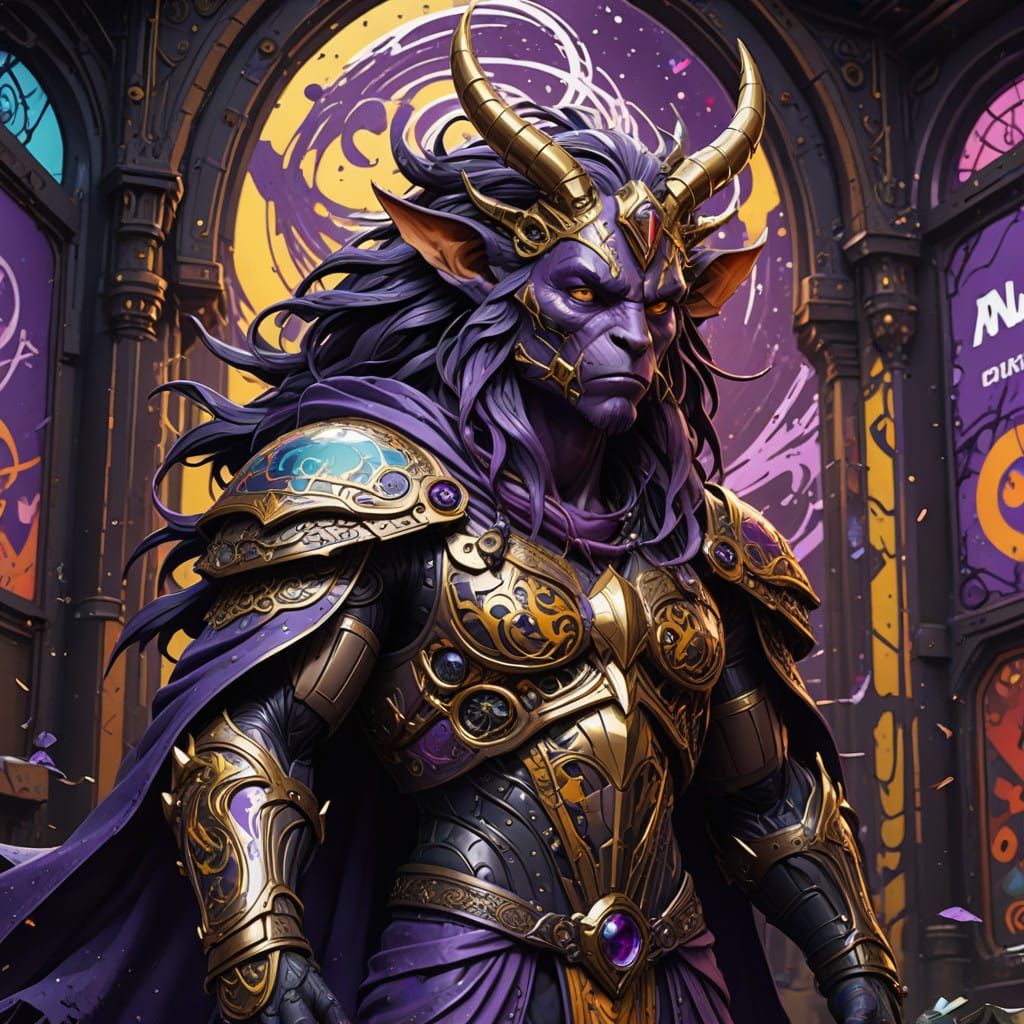 Heroic Mythical Creatures Unite in Vibrant, High-Contrast Ar...