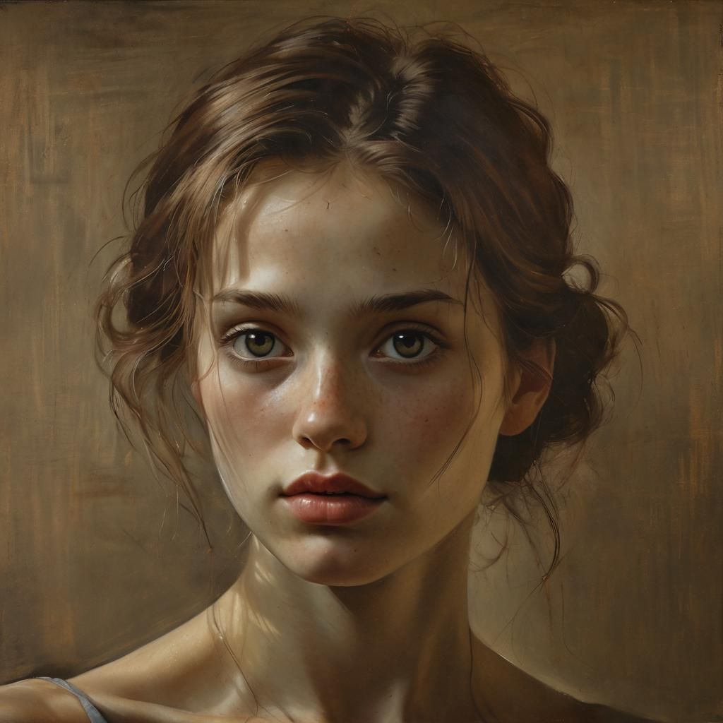 Dramatic Chiaroscuro Lighting Study