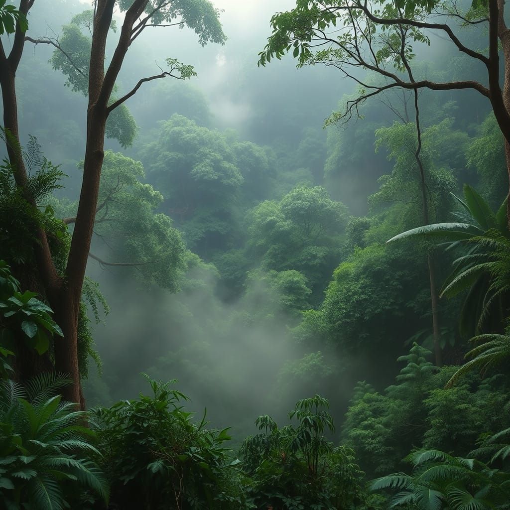 Misty Rainforest