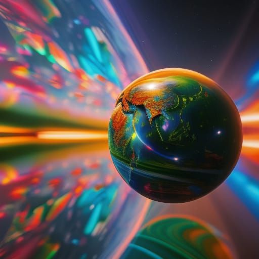 Round abstract