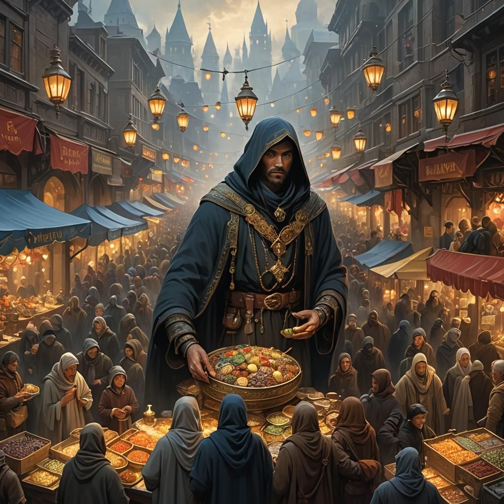 Mystical Jewels Trading in Fantasy Bazaar