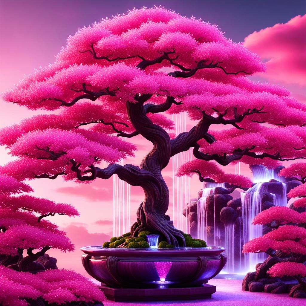 bonsai water fountain