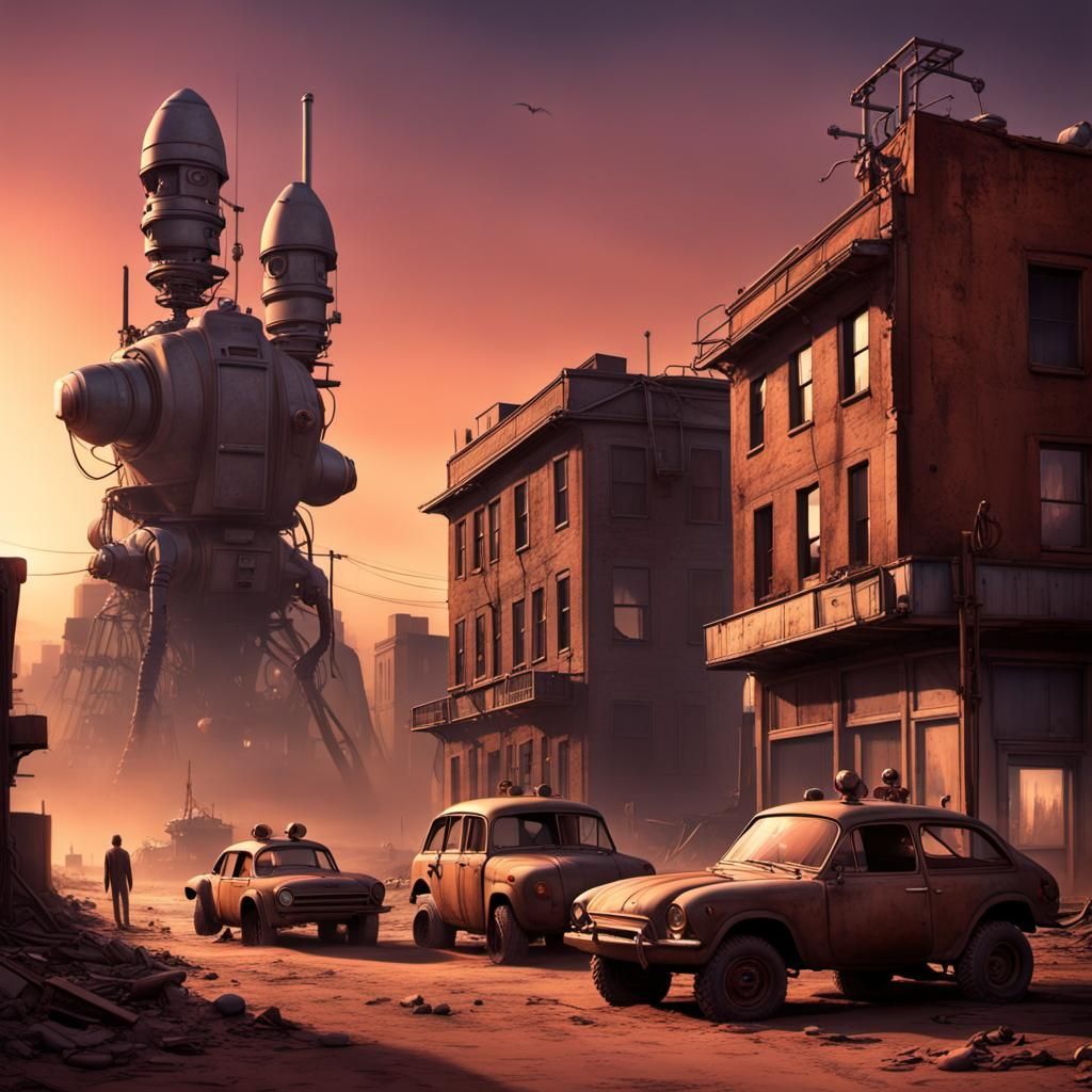 Martians Meet Earthmen: Retro Twilight Zone Style