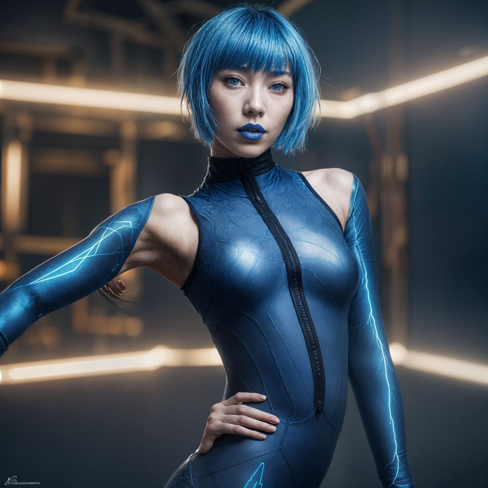 Gin Dokkaebi (Korean: "Long Goblin") study #1